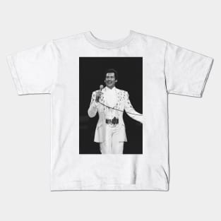 Wayne Newton BW Photograph Kids T-Shirt